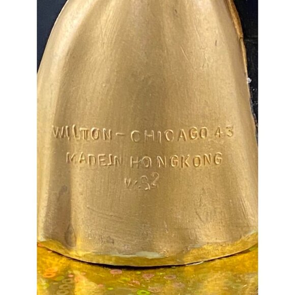 Vintage Wilton Golden Anniversary Wedding Bride & Groom Cake Topper Hong Kong - Picture 6 of 6